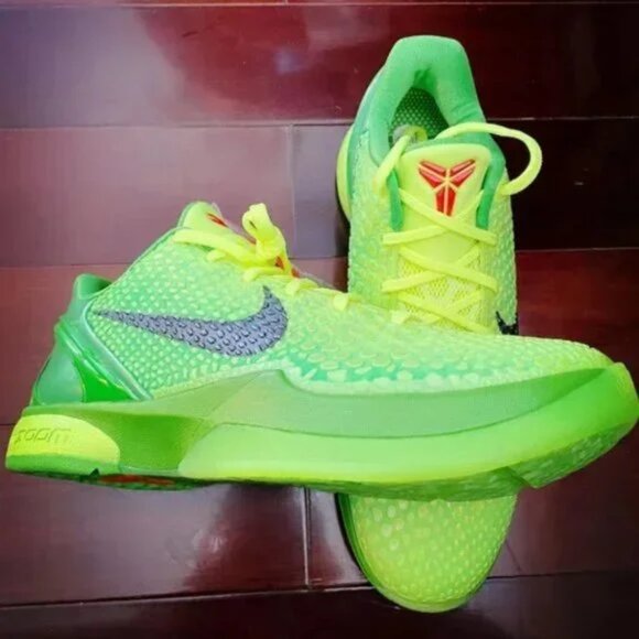 🎨🧶KOBE 6 PROTRO GRNCH RNEWED VER